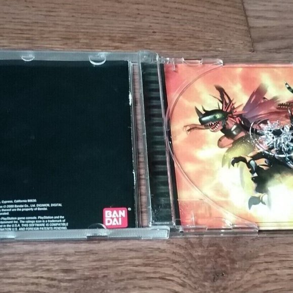 Digimon World 2 (Sony PlayStation 1, 2001) PS1 Case & Artwork Only - Picture 4 of 6